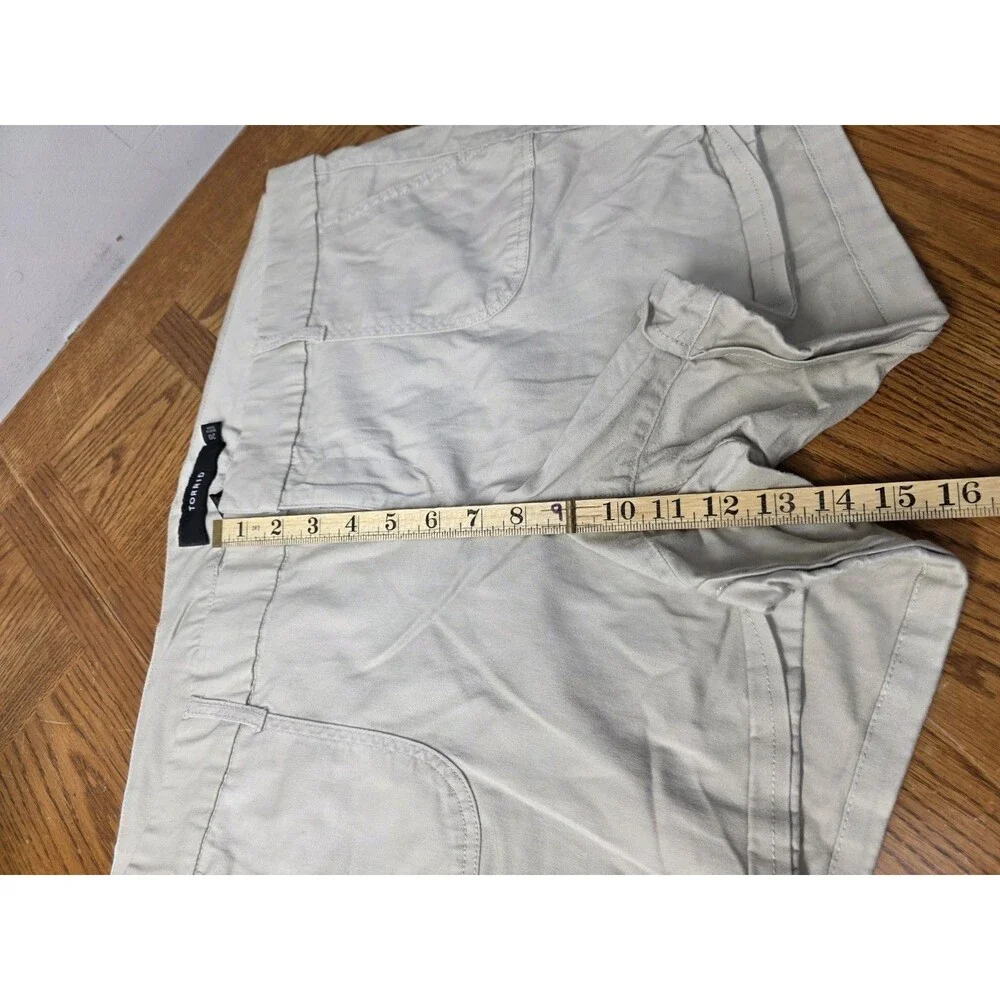 Torrid Light Tan Cuffed Shorts Plus Size 20